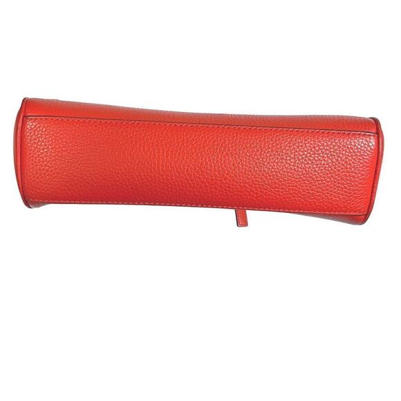 Tory Burch Blake Medium Leather Crossbody Bag in Brilliant Red - Picture 10 of 16